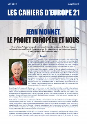 Jean Monnet et nous - Supplément d EUROPE 21 - MAI 2019-page-001