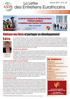 Lettre n° 3 Entretiens Eurafricains